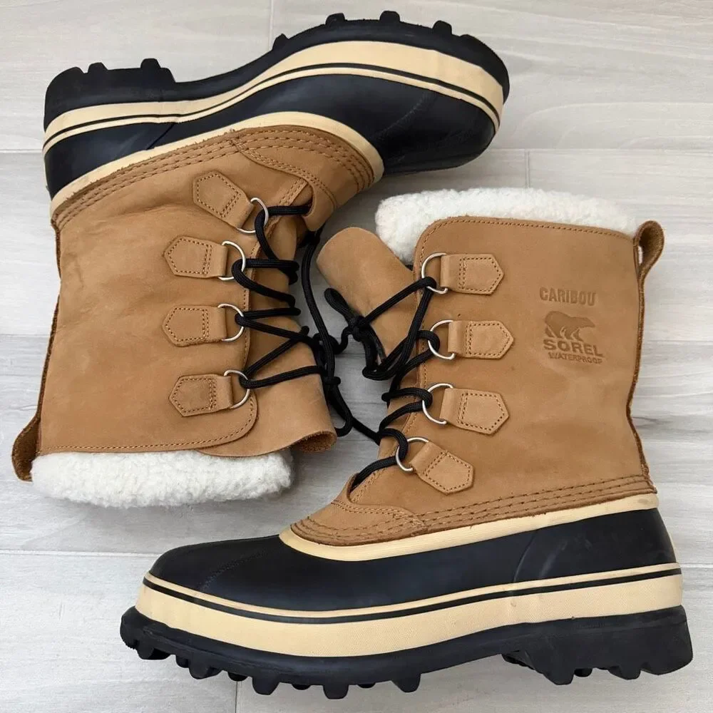 Sorel Men's Caribou Winter Boots 8.5 Waterproof